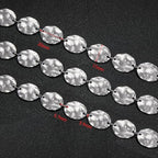 2 Yard Middle Oval Chain Bulk Stainless Steel Jewelry Making Chains Decoration Craft Chain Roll - color: Silver Middle Oval