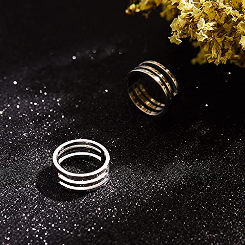 Hicarer 2 Pieces Jump Ring Opening Tools Opening Stainless Steel Jump Split Ring Opener Circle Tool for Jewelry Makers Craft Projects Supplies(Silver) - color: Silver