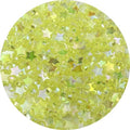 450 PCS Acrylic Star Shape Beads AB Colors Loose Pony Spacer Beads with Hole for Jewelry Making Necklace Earring Key Chains DIY Projects(Lemon Yellow AB) - color: Lemon Yellow AB