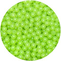 BONNY BOXX 1000PCs 6MM Jelly Light Green Acrylic Round Beads, Smooth Transparent Acrylic Balls, Plastic Resin Gumball Bubblegum Chunky Beads for Necklace & Bracelet Making, Crafting Supplies - color: Jelly Light Green, size: 6MM