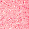 John Bead 25g Cylin Beads Pink Neon Glow in Dark AB 11/0 Glass Cylindrical Seed Beads for Jewelry Bracelets Necklaces Earrings Making Embroidery - color: Pink Neon Glow in Dark AB