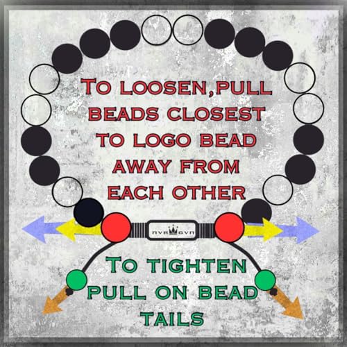 Mens Beaded Bracelet - Stone Jewelry, Black Onyx Hematite Bracelets, Mens Accessories, Adjustable - style: Spectral Gleam