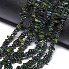 Chip Shell, 260pcs 5-8mm Irregular Shell Beads with Holes, Forest Green Shell & Moss Agate Like Chip Beads for Jewelry Making - color: Forest Green