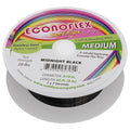 Soft Flex Econoflex Hobby Beading Wire - Flexible Stainless Steel Wire for Crafting - 7 Strand 0.19 30 Ft - style: Midnight Black