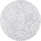 2000pcs Clear Glass Seed Beads, Colorful Tiny 4mm Beads for Jewelry Making, Beading Supplies. - color: Clear