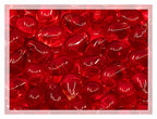 Czech 50-Piece Glass Beads, 6x9mm, Teardrop Siam Red - color: Siam Red