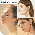 SUNNYCLUE 1 Box 338Pcs Earring Findings Stainless Steel Earring Hooks 108Pcs Fish Hooks Earrings Wires 110Pcs Open Jump Rings 120Pcs Silicone Earring Backs Ear Nuts for Jewelry Making Kit DIY Crafts - color: 338pcs Stainless Steel Ear Hooks Earring Findin