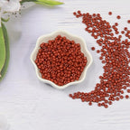 Size 6/0 Crafts Glass Seed Beads 4mm Coffee Beads for Jewelry Making (Total About 100g About 1200pcs) - color: Coffee