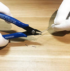 YEGEOOE Wire Cutters, 5Pack 170 Micro Precision Wire Flush cutters Mini Nippers Shear Cutters Wire Snips Small Side Cutters for Electronics