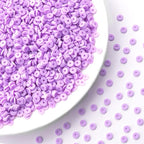 Light Purple Polymer Clay Beads, 6mm Heishi Bead for Jewelry Bracelets Necklace Making 1000PCS - color: Lavender