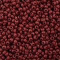 John Bead Czech Glass Seed Beads 11/0 Terra Intensive Brown, 23 Grams of DIY Jewelry Making Beads Preciosa (Jablonex) - color: Brown