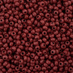 John Bead Czech Glass Seed Beads 11/0 Terra Intensive Brown, 23 Grams of DIY Jewelry Making Beads Preciosa (Jablonex) - color: Brown