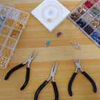 Giwaelro Jewelry Pliers Set, 10 PCS Professional Pliers for Jewelry Making, Repair and Wire Wrapping