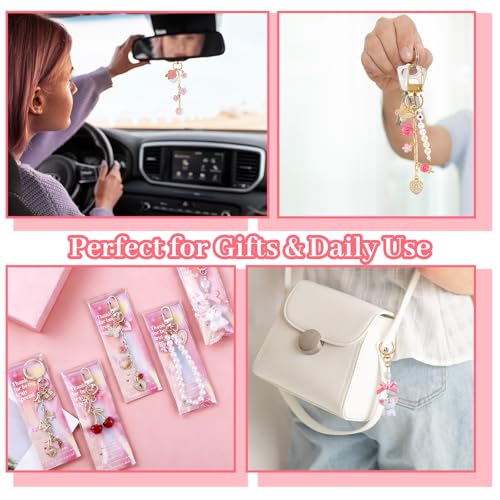 Wurosi 680 Pcs Keychain Making Kits, Pink DIY Bag Charm Kit, 78.74 Inch Chains, Key Chain Hooks, Jump Rings, Lobster Clasps, 225 Charms & Letter, Tools, Great for a Custom Gift, Party, or Family Activ - color: 680PCS Keychain Making Kit