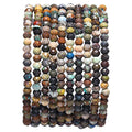 BEADIA Faceted Natural African Turquoise Stone Rondelle 3x4mm Loose Semi Gemstone Beads for Jewelry Making 38cm - color: African Turquoise Faceted Rondelle, size: 3x4mm