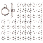 AUEAR, 150 Sets Silver Toggle Jewelry Clasps Necklace OT for Making - color: Silver, size: 150 Set