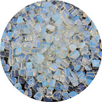 Natural Chip Stone Beads Opalite 5-8mm About 400 Pieces Irregular Gemstones Healing Crystal Loose Rocks Bead Hole Drilled DIY for Bracelet Jewelry Making Crafting (5-8mm, Opalite) - color: Opalite