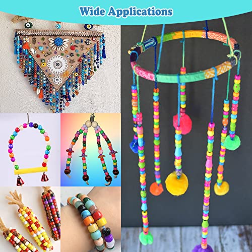 Qpixvb 1100PCS Blue Pony Beads,Blue Beads for Bracelets,Bead for Jewelry Making and Bracelets Making,Friendship Bracelet Bead Kit - color: sky blue beads