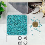 Turquoise Heishi Beads Bulk for Jewelry Making - 1110pcs 2x4mm Small Natural Semi-Precious Gemstone Disc Rondelle Spacer Loose Beads for Necklace, Bracelet, Earring & DIY Handmade Crafts - color: Turquoise Heishi 2*4mm