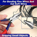 Mini Long Needle-Nose Pliers Multifunction Precision Jewelry Making Tools Comfort Grip Handle Chain Nose Pliers for Jewelry Repair Wire Bending Gripping - style: Long Nose Pliers