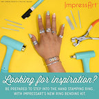 ImpressArt - Ring Making Kit for Metal Stamping Rings, Jewelry Making, Gifts and DIY Projects (Number Bundle, Standard Kit) - color: Standard Kit, size: Number Bundle