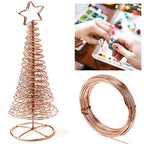 99.5% Pure Copper Wire Round Bare Copper Wire,9 Gauge Jewelry Making Beading Floral Craft Wire (Length 3.28Ft)