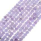 Songxi 60pcs 6mm Purple Crystal Plum Blossom Natural Stone Beads for Jewelry Making, Smooth Loose Flower Shape Gemstone Beads for Bracelets Necklace Earrings Making Supplies ﻿ - color: Purple Crystal