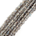 Genuine Labradorite Chips Gemstone Beads 5-8mm Irregular Shaped Crystal Chip Stone Loose Bead for Jewelry Making 1 Strand 32" - color: Labradorite