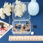 SUNNYCLUE 1 Box 32Pcs 4 Colors Flat Round Earring Posts Stainless Steel Earring Post Ear Stud with Loop Blank Metal Earring Studs Ear Nuts for Earrings Jewelry Making DIY Women Adults Crafts Suppies - color: 16 Pairs Round Mixed Color Stud Earring Finding