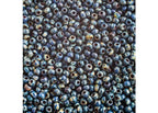 Miyuki Seed Bead 11/0 APX. 22 - g OP. Dk. Teal Picasso Japanese Glass Seed Beads - color: Dk. Teal Picasso
