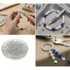 400 PCS Flower Spacer Beads Tibetan Silver 4mm Daisy Flower Thin Rondelle Spacer Bead Flat Bead Caps for Bracelet Necklace Jewelry Making