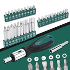 CARTMAN 238-Piece Tool Set with Socket Wrench & Auto Repair Tools Mixed General Household Hand Tool Kit, Green Plastic Toolbox Storage Case Comprehensive DIY, Home & Car Maintenance - color: Green