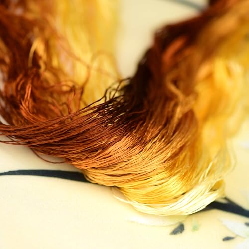 Natural 100% Mulberry Handmade Embroidery Silk Thread Silk Floss (27) - color: 27