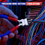 5" Small Wire Cutters - 2 Pack Side Cutter for Crafting Diagonal Cutting Pliers - Spring Loaded Wire Snips Dikes Clippers - Flush Cutters for Jewelry Making Artificial Flowers - size: 2 Pack