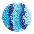 QPIXVB Blue Beads,1100PCS Pony Beads,Small Cute Circle Bead for Crafts Bracelets,Bulk Plastic Pony Bead for Jewelry Making,Necklace Keychain Charms Making Supplies - color: blues beads