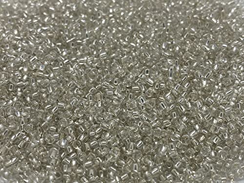 Seed Beads Size:11/0 50 gr / 1.76 oz (Silver) - color: Silver