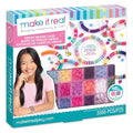 Make It Real Swift Clicks Heishi Bracelet Maker Beads with Storage Case - 3,356 Colorful Beads for Kids Ages 8+ - style: Bead Kit