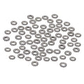 PH PandaHall 200pcs Large Hole Spacer Beads Tibetan Alloy Antique Silver Donut Rondelle Jewelry Spacers for Bracelet Jewelry Making, 8x2mm, Hole: 3mm - color: Donut Antique Silver - 200pcs, size: 8mm