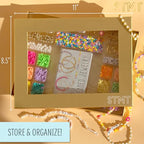 STMT DIY Beaded Jewelry Kit - Makes 15 Premium Pieces, Includes Bracelet Making Supplies, Letter Beads, Enameled Charms, Great Teen Girl Gifts - size: Small, style: Beaded