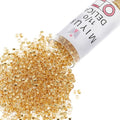 Miyuki Delica Seed Beads – Size 11/0 (1.6 mm), DB0033, Gold-Lined 24K, 7.2 g, Approx. 1440 Beads, Made in Japan - color: DB0033 - Gold-Lined 24K