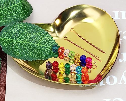 Shapenty 200PCS Mini Metal Wire Eyepins Beading Small Open Eye Head Pins Needles Bulk for DIY Craft Bead Earring Pendant Necklace Bracelet Jewelry Charm Finding Making (40mm/1.57Inch, Gold) - color: Gold, size: 40 mm