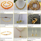 GEM-Inside 3mm Natural Stone Yellow Citrine Quartz Faceted Round Spacer Small Beads for Jewelry Making 15" - color: Yellow Citrine, size: 3mm