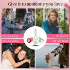 LAZA Charms for Bracelets 925 Sterling Silver Butterfly Summer Travel Ocean Lucky Charm Beads Pendant Jewelry for Women Mom - color: blessed