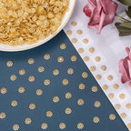 ANCIRS 600pcs 7mm Spacer Beads Caps for Jewelry Making, Metal Flower Bead Caps for Bracelet Necklace- Gold - color: 600pcs gold