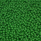 Czech 8/0 Glass Seed Beads 20 Grams 800 Pcs (Green) - color: Green