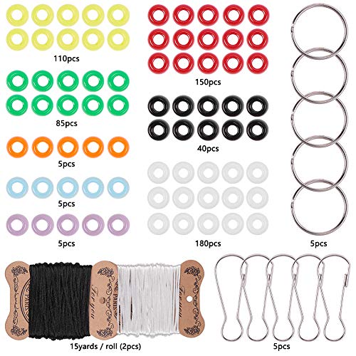 SUNNYCLUE 1 Box DIY Make 10PCS Christmas Theme Bead Pets Kit 8mm Pony Beads Assortment Box Set with Key Ring & Lanyard Clips, Instruction - color: 8mm Pony Beads Kit Christmas Themed