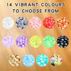 200pcs Glass Beads, 8mm Crystal Round Glass Beads for Bracelet, Jewelry Making, DIY Crafts, Single Box (Green) - color: Green
