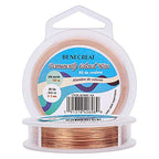 BENECREAT 28 Gauge Bare Copper Wire with Oil Coated, Tarnish Resistant Copper Wire for Jewelry Craft Making, 330-Feet/109-Yard - color: Bare Copper Wire, size: 28-Gauge(328-Feet/109-Yard)
