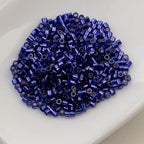 John Bead 25g Cylin Beads Dark Violet Silver Lined 11/0 Glass Cylindrical Seed Beads for Jewelry Bracelets Necklaces Earrings Making Embroidery - color: Dark Violet Silver Lined