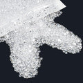 qiipii 14000PCS 2mm Small Transparent Resin Rhinestones Bulk Flatback SS6 Jelly Stones Bling Clear Diamonds Gems Charms for Nails Face Eyes Makeup Tumblers Bottles DIY Crafts Shoes Clothes Phones Book - color: Transparent, size: 2mm Small Wholesale Pack